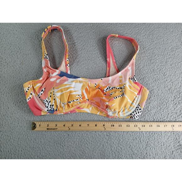 Ingrid & Isabel Swim Bikini Top Womens Large Polka Dot Padded Adjustable NWOT - Picture 4 of 6